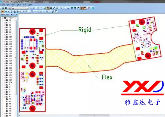 圖 4：剛性/柔性<a href=http://www.flextar.cn/ target=_blank class=infotextkey>電路</a>板允許最大限度地利用可用空間